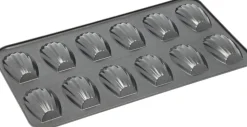 Madeleineform til 12 stk. Stål