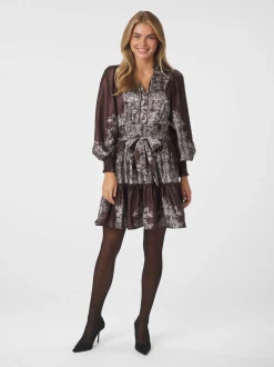 Malfida Paisley Border Dress