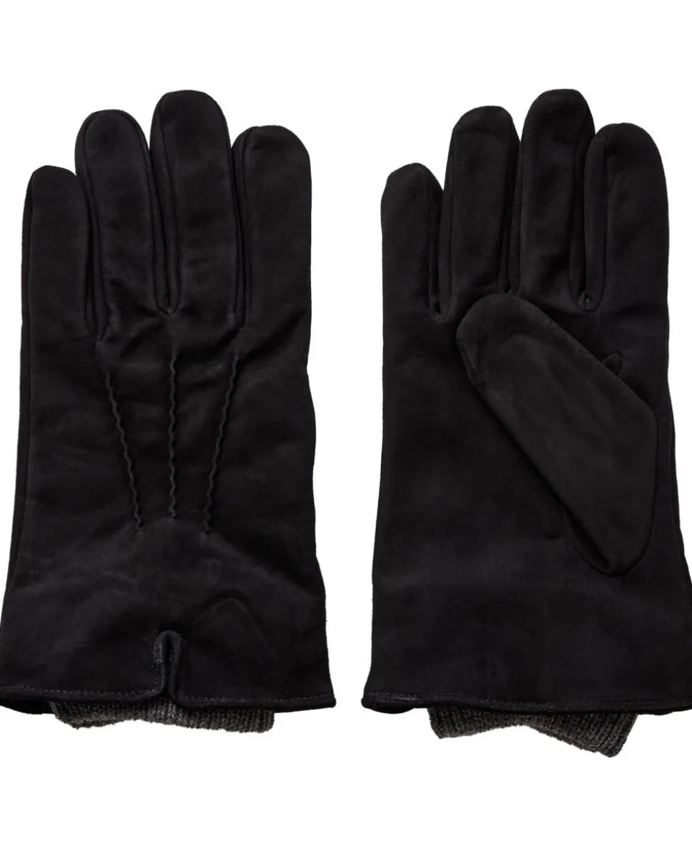 Matheo 2 LWG Sheep suede & wool mix gloves