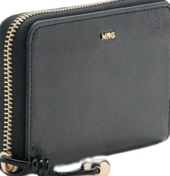 Medium wallet with mini-bead embell