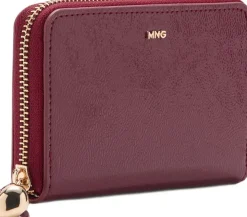 Medium wallet with mini-bead embell