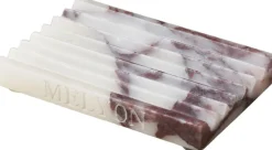 Melyon Marble Calacatta Viola Soap Dish