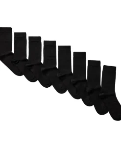 Mens plain sock 8 pk