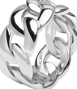 Men's Silver Chain Ring