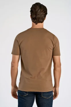 Mens stretch crew neck tee S/S