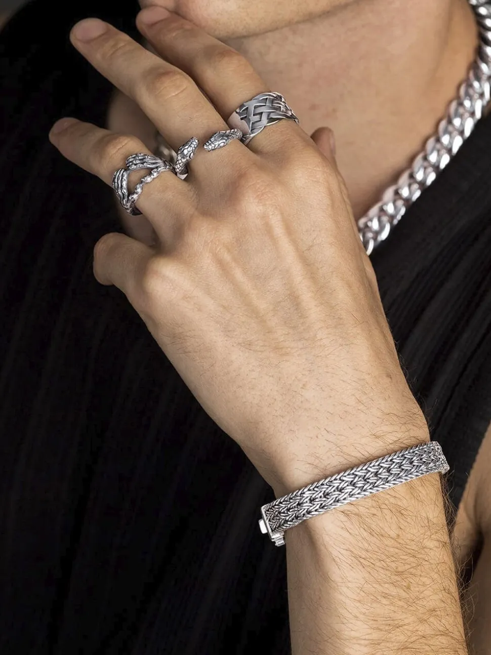 Men's Vintage Skeleton Ring