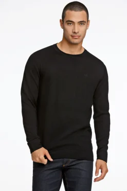 Merino strik med rund hals