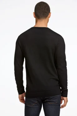 Merino strik med rund hals