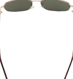 Metallic frame sunglasses