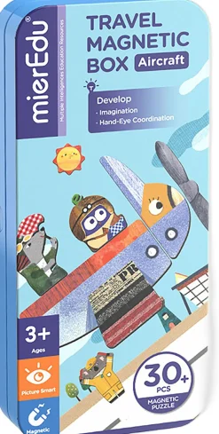 mierEdu - Magnetisk rejsesæt - Flyvemaskiner