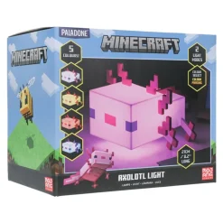 Minecraft Axolotl Lampe