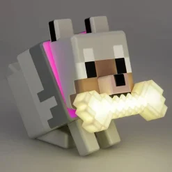 Minecraft Wolf Globuddies Lampe