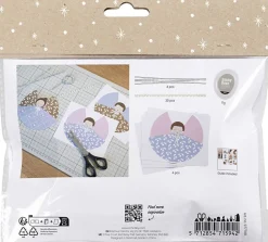 Mini DIY Kit Papirpynt, Engle