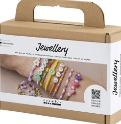 Mini DIY Mix Smykker, Farverige armbånd