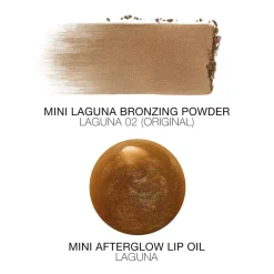 Mini Laguna Bronzer & Lip Oil Duo - Bronzepudder og læbeolie