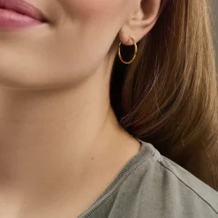 Mini plain hoops size 20 mm