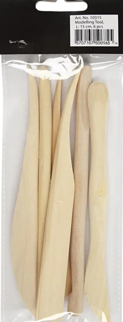 Modellérpinde, L: 15 cm, 6 stk.