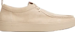 MODERN LIGHT SUEDE MOC TOE SHOE