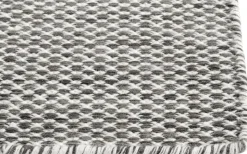 Moiré Kelim-140 x 200-Grey