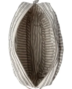 Moira Off White / Black Double Stripe