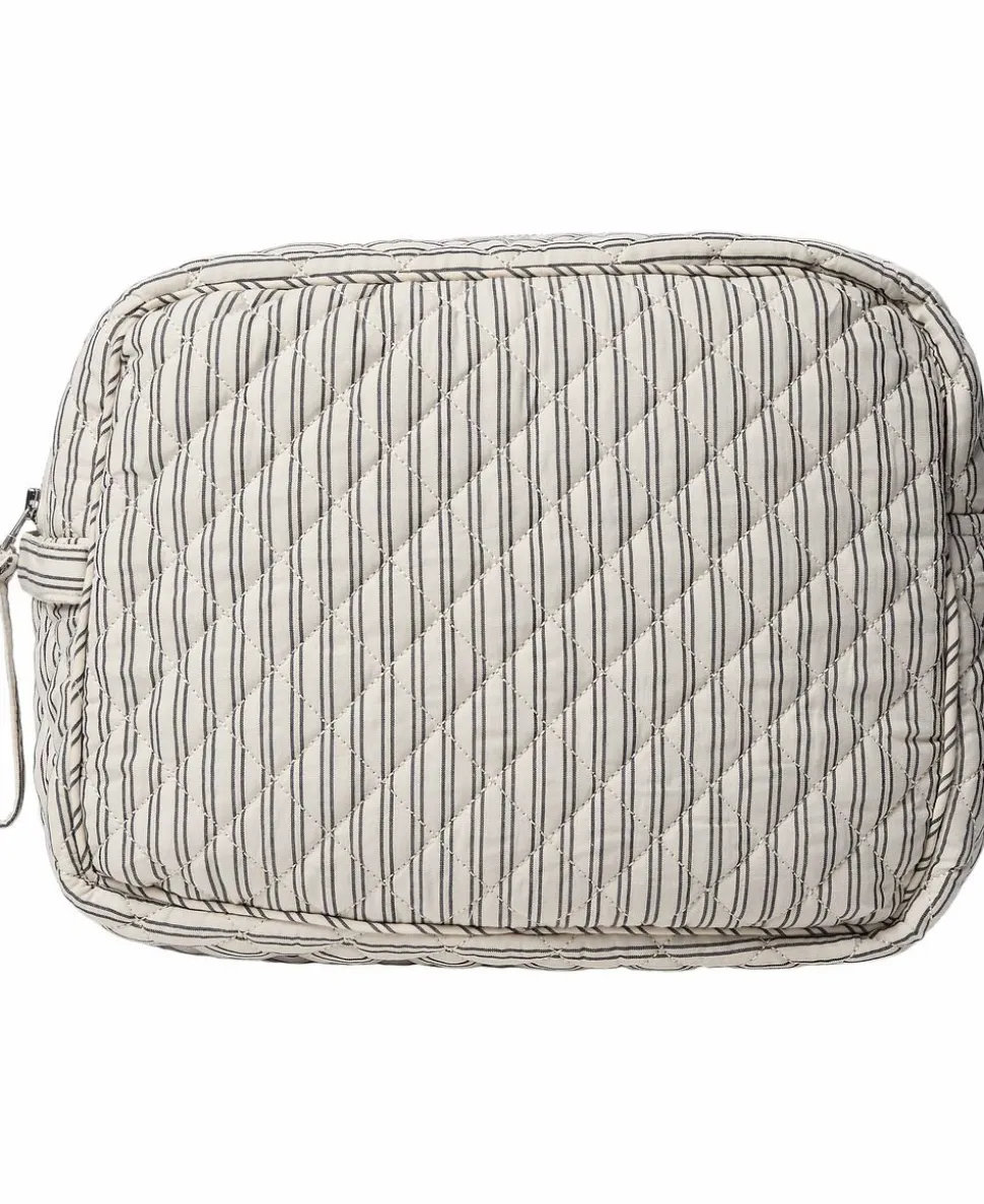 Moira Off White / Black Double Stripe