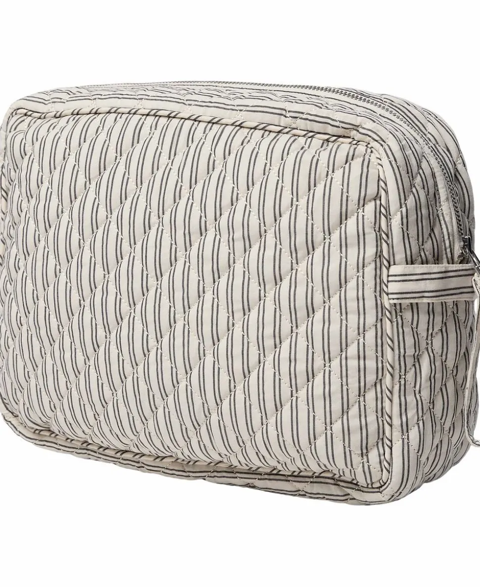 Moira Off White / Black Double Stripe