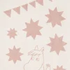Moomin Arabia badehåndklæde 70x140, Stjerner pink