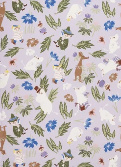 Moomin Arabia Viskestykke 50x70 Lilla