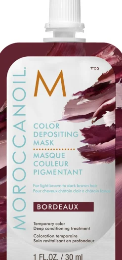 Moroccanoil Bordeaux Color Depositing Mask 30ml.