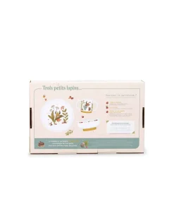 Moulin Roty - Spisesæt - Porcelæn - Trois Petits Lapins