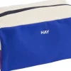 Multi Wash Bag-Medium-Electric blue multi