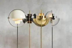 Multi-Lite Floor Lamp - Brass base