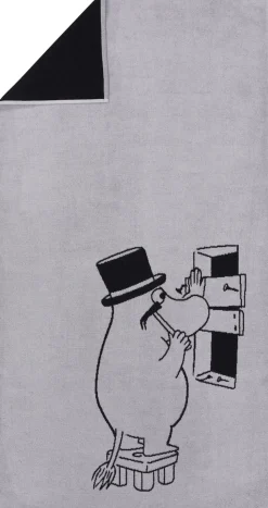 Mumi håndklæde, mumifar, grå