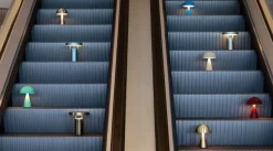 Mush Portable Lamp Nickel