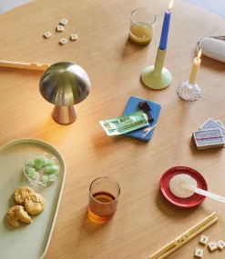 Mush Portable Lamp Nickel