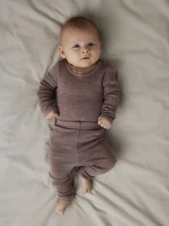 NBFWANG WOOL NEEDLE LEGGING SOLID N