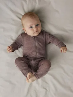 NBFWANG WOOL NEEDLE NIGHTSUIT SOLID