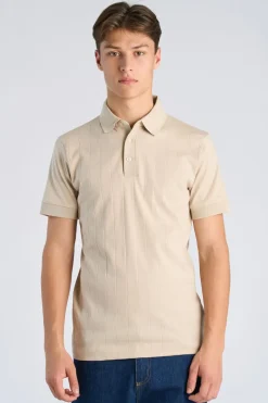 Needle drop polo S/S