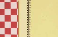 NELA notebook - Medium, Orange check