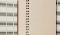 NELA Wirebound Spiral Notebook - Medium, grøn