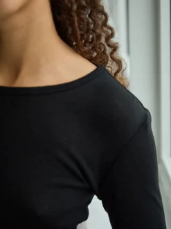 Nella Fine Rib Blouse