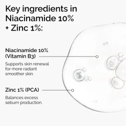 Niacinamide 10% + Zinc 1% 30 ml. Serum
