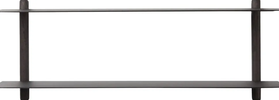 Nivo hylde F sort ask/ sort