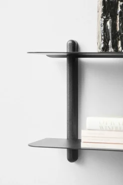 Nivo hylde F sort ask/ sort