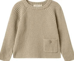 NMMNALIO WOOL LS KNIT LIL