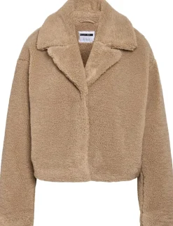 NMNATI CROP TEDDY JACKET FWD NOOS