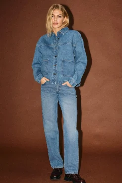 NMREGGY LW STRAIGHT JEANS VI557MB