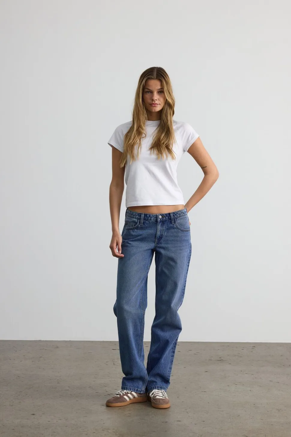 NMREGGY LW STRAIGHT JEANS VI557MB