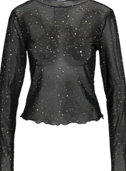 NMSTAR FOIL L/S HIGH NECK MESH JRS