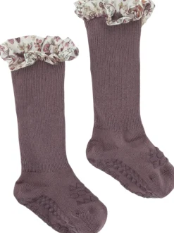 Non-slip socks - Bamboo / Liberty